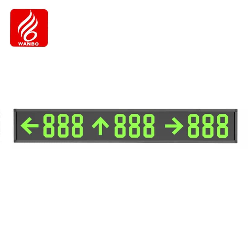 Indoor Guidance Board Display Wayfinder Screen IED3 Parking Signage Three Way